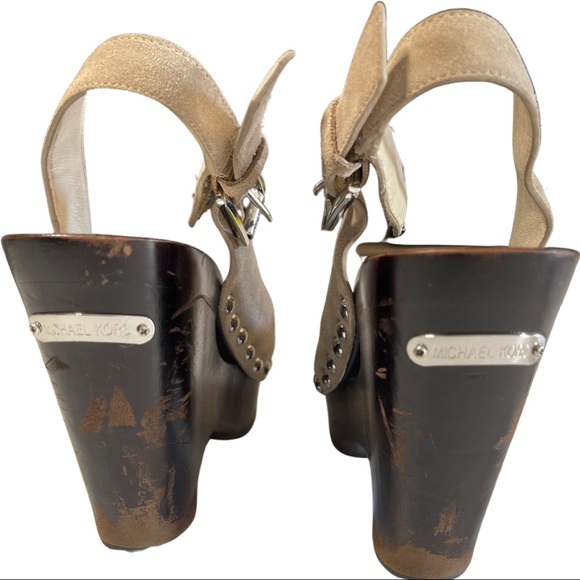 Michael Kors wedges size 6 1/2 - Picture 4 of 5